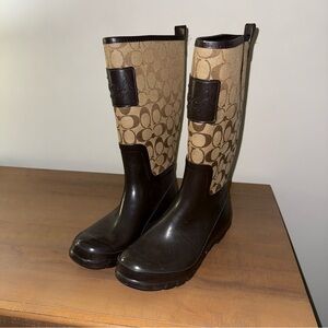 Coach Rain Boots